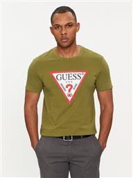 T-SHIRT LOGO M2YI71 I3Z14 ΠΡΑΣΙΝΟ SLIM FIT GUESS