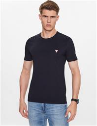 T-SHIRT M2YI36 I3Z14 ΣΚΟΥΡΟ ΜΠΛΕ SLIM FIT GUESS