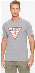 T-SHIRT M2YI71 I3Z14 ΓΚΡΙ SLIM FIT GUESS