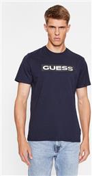 T-SHIRT M3BI80 K9RM1 ΣΚΟΥΡΟ ΜΠΛΕ REGULAR FIT GUESS