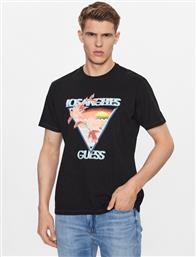 T-SHIRT M3YI68 K6XN4 ΜΑΥΡΟ REGULAR FIT GUESS