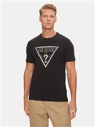 T-SHIRT M4BI35 J1314 ΜΑΥΡΟ SLIM FIT GUESS