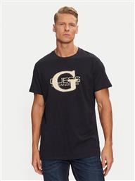 T-SHIRT M4BI42 I3Z14 ΣΚΟΥΡΟ ΜΠΛΕ REGULAR FIT GUESS από το MODIVO