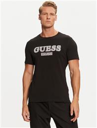 T-SHIRT M4BI45 I3Z14 ΜΑΥΡΟ SLIM FIT GUESS από το MODIVO