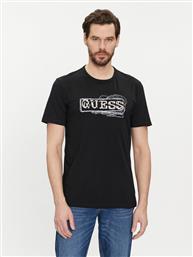 T-SHIRT M4GI26 J1314 ΜΑΥΡΟ SLIM FIT GUESS