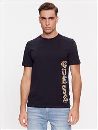 T-SHIRT M4RI30 J1314 ΣΚΟΥΡΟ ΜΠΛΕ SLIM FIT GUESS