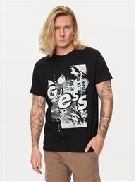 T-SHIRT M4YI02 I3Z14 ΜΑΥΡΟ REGULAR FIT GUESS
