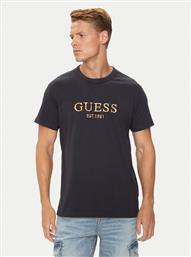 T-SHIRT M4YI17 I3Z14 ΣΚΟΥΡΟ ΜΠΛΕ REGULAR FIT GUESS