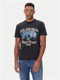 T-SHIRT M5BI02 K8FQ4 ΜΑΥΡΟ REGULAR FIT GUESS