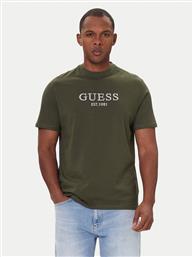 T-SHIRT M5BI09 K8FQ4 ΠΡΑΣΙΝΟ REGULAR FIT GUESS