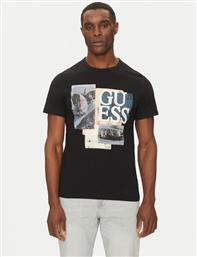 T-SHIRT M5GI04 I3Z14 ΜΑΥΡΟ SLIM FIT GUESS