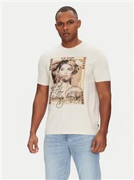 T-SHIRT M5GI41 KBW41 ΕΚΡΟΥ REGULAR FIT GUESS