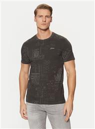 T-SHIRT M5RI09 I3Z14 ΕΓΧΡΩΜΟ SLIM FIT GUESS