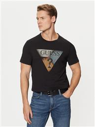 T-SHIRT M5RI14 J1314 ΜΑΥΡΟ SLIM FIT GUESS