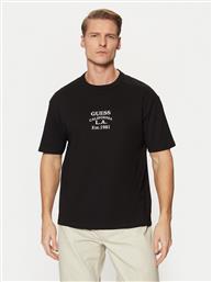 T-SHIRT M5RI35 K8FQ4 ΜΑΥΡΟ OVERSIZE GUESS