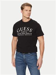 T-SHIRT M5RI43 K9RM1 ΜΑΥΡΟ REGULAR FIT GUESS