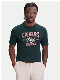 T-SHIRT M5YI22 K8FQ4 ΠΡΑΣΙΝΟ REGULAR FIT GUESS