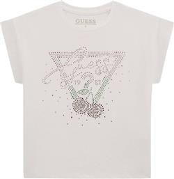 T-SHIRT ΜΕ ΚΟΝΤΑ ΜΑΝΙΚΙΑ MIDI T SHIRT GUESS