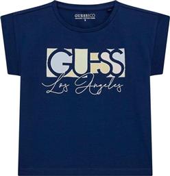 T-SHIRT ΜΕ ΚΟΝΤΑ ΜΑΝΙΚΙΑ MIDI T SHIRT GUESS