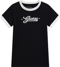 T-SHIRT ΜΕ ΚΟΝΤΑ ΜΑΝΙΚΙΑ SS T SHIRT GUESS