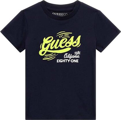 T-SHIRT ΜΕ ΚΟΝΤΑ ΜΑΝΙΚΙΑ SS T SHIRT GUESS