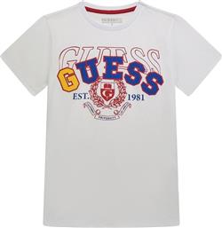 T-SHIRT ΜΕ ΚΟΝΤΑ ΜΑΝΙΚΙΑ SS T SHIRT GUESS