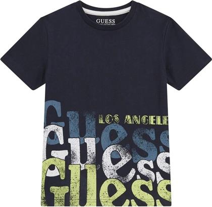 T-SHIRT ΜΕ ΚΟΝΤΑ ΜΑΝΙΚΙΑ SS T SHIRT GUESS