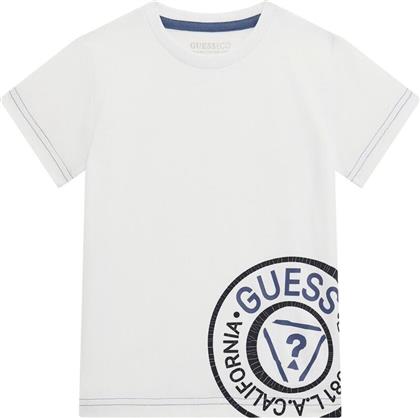 T-SHIRT ΜΕ ΚΟΝΤΑ ΜΑΝΙΚΙΑ SS T SHIRT GUESS