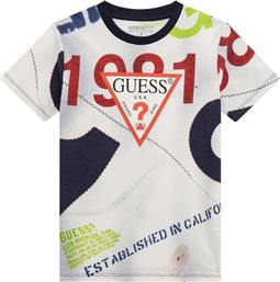 T-SHIRT ΜΕ ΚΟΝΤΑ ΜΑΝΙΚΙΑ SS T SHIRT GUESS