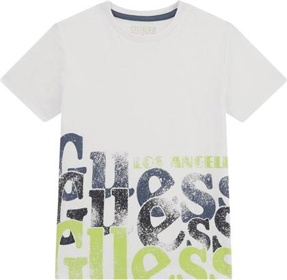 T-SHIRT ΜΕ ΚΟΝΤΑ ΜΑΝΙΚΙΑ SS T SHIRT GUESS