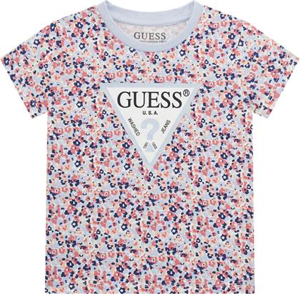 T-SHIRT ΜΕ ΚΟΝΤΑ ΜΑΝΙΚΙΑ T SHIRT GUESS