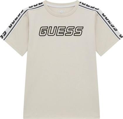 T-SHIRT ΜΕ ΚΟΝΤΑ ΜΑΝΙΚΙΑ T SHIRT MINIME GUESS