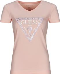 T-SHIRT ΜΕ ΚΟΝΤΑ ΜΑΝΙΚΙΑ VN PYTHON TRIANGLE GUESS