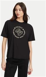 T-SHIRT ΜΕ ΛΟΓΟΤΥΠΟ ΣΕ ΧΑΛΑΡΗ ΓΡΑΜΜΗ - ΜΑΥΡΟ GUESS