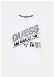 T-SHIRT N4BI10 I3Z14 ΛΕΥΚΟ REGULAR FIT GUESS