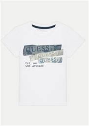 T-SHIRT N4BI19 I3Z14 ΛΕΥΚΟ REGULAR FIT GUESS