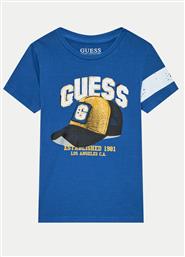 T-SHIRT N4YI04 K8HM4 ΜΠΛΕ REGULAR FIT GUESS