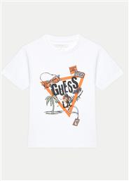 T-SHIRT N5GI05 K8HM4 ΛΕΥΚΟ REGULAR FIT GUESS