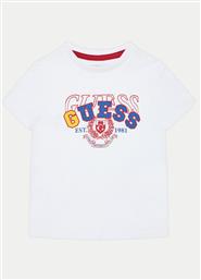 T-SHIRT N5RI00 K8HM4 ΛΕΥΚΟ REGULAR FIT GUESS