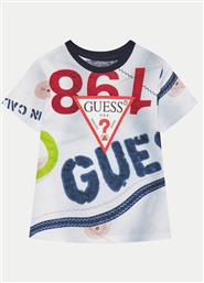 T-SHIRT N5RI14 K8HM4 ΕΓΧΡΩΜΟ REGULAR FIT GUESS