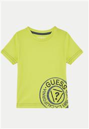 T-SHIRT N5RI15 K8HM4 ΠΡΑΣΙΝΟ REGULAR FIT GUESS