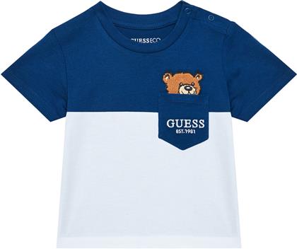 T-SHIRT N5YI11 K8HM4 ΜΠΛΕ REGULAR FIT GUESS