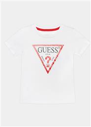 T-SHIRT N73I55 K8HM0 ΛΕΥΚΟ REGULAR FIT GUESS