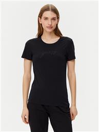 T-SHIRT O5GI02 KBBU1 ΜΑΥΡΟ REGULAR FIT GUESS