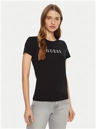 T-SHIRT O5RI01 KBBU1 ΜΑΥΡΟ SLIM FIT GUESS