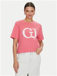 T-SHIRT SARA V4YI01 K8FQ4 ΡΟΖ REGULAR FIT GUESS