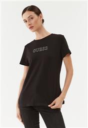 T-SHIRT V3BI11 J1314 ΜΑΥΡΟ REGULAR FIT GUESS από το MODIVO