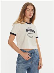 T-SHIRT V4BI08 K8FQ4 ΛΕΥΚΟ BOXY FIT GUESS