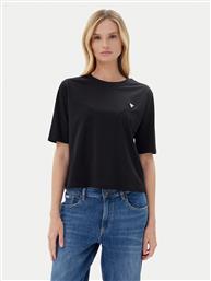 T-SHIRT V4BI21 I3Z14 ΜΑΥΡΟ RELAXED FIT GUESS