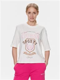 T-SHIRT V4RI07 K8FQ4 ΛΕΥΚΟ BOXY FIT GUESS